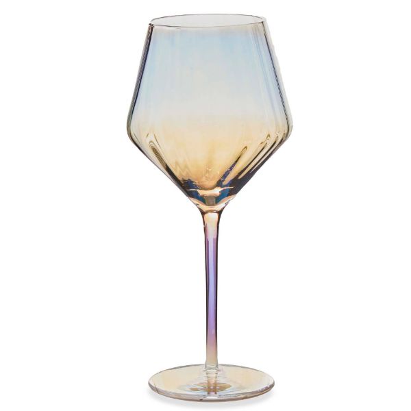 Picture of chelsea iridescent optic all purpose wine glass - clear