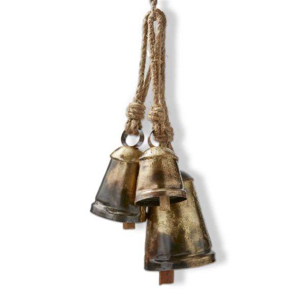 Picture of heritage bell set of 3 - antique brass