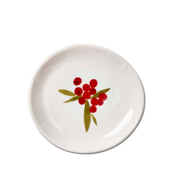 Picture of sprig appetizer plate - red multi