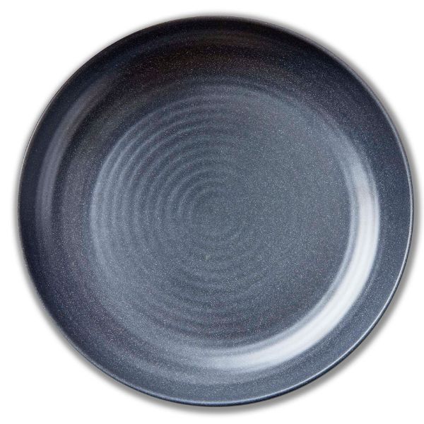 Picture of brooklyn melamine dinner plate - charcoal