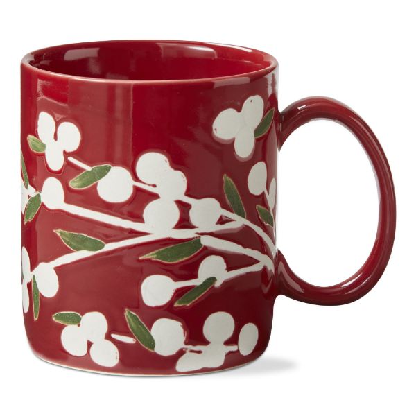 Picture of sprig mug - red multi