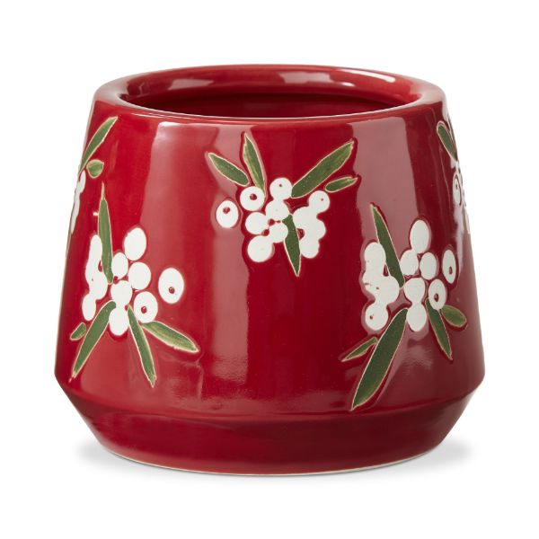 Picture of sprig planter small - red multi