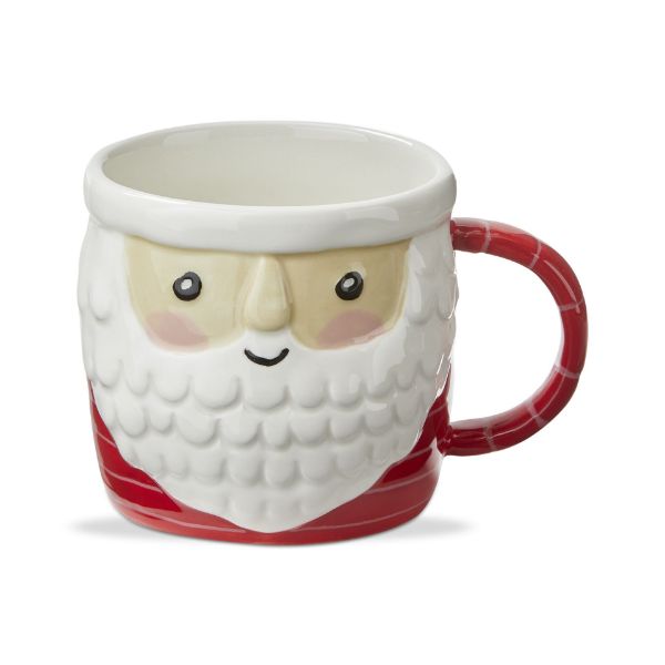 Picture of santa mug - red multi