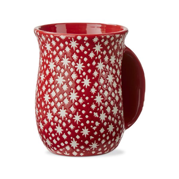 Picture of twinkle twinkle handwarmer mug - red