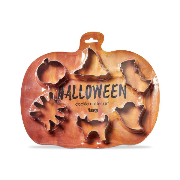 Picture of halloween cookie cutter set of 6 - multi