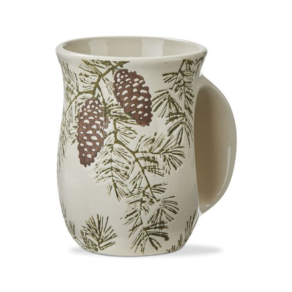 Picture of pine cone handwarmer mug - multi