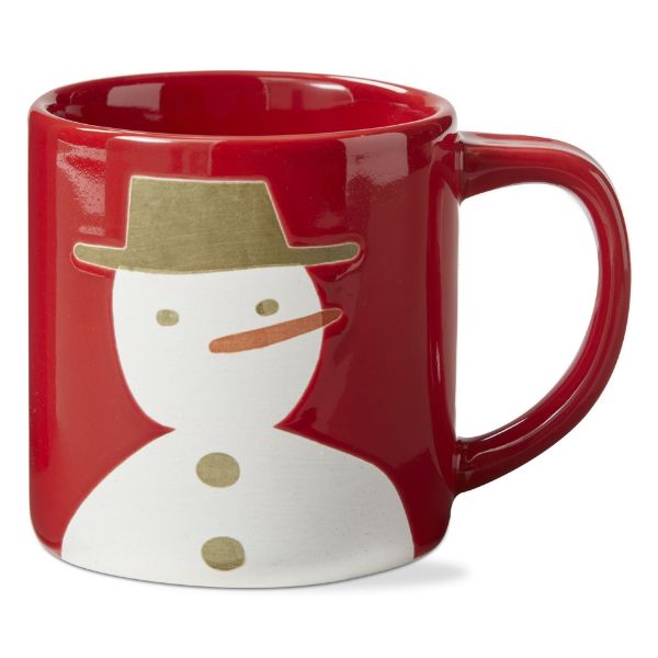 Picture of sno snowman mug - red multi