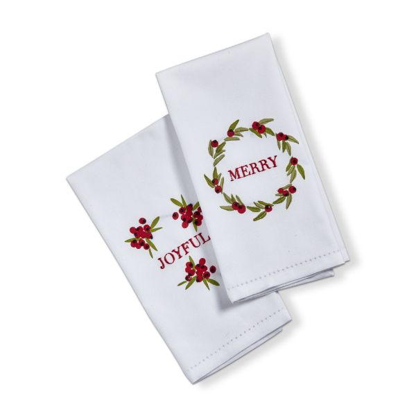 Picture of sprig guest towel set of 2 - multi