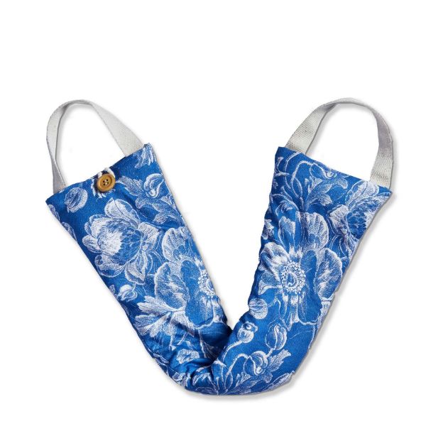 Picture of cottage floral neck wrap therapy - blue