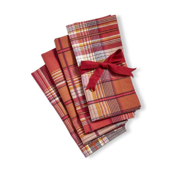 Picture of gathering napkin set of 4 - multi