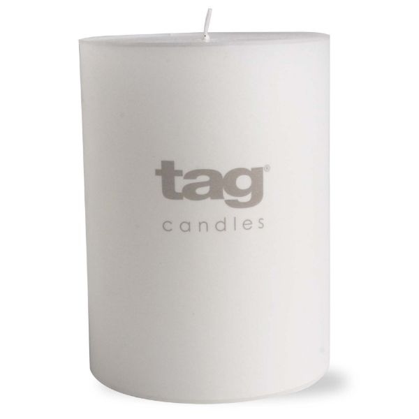 Picture of color studio candle 3x4 - white
