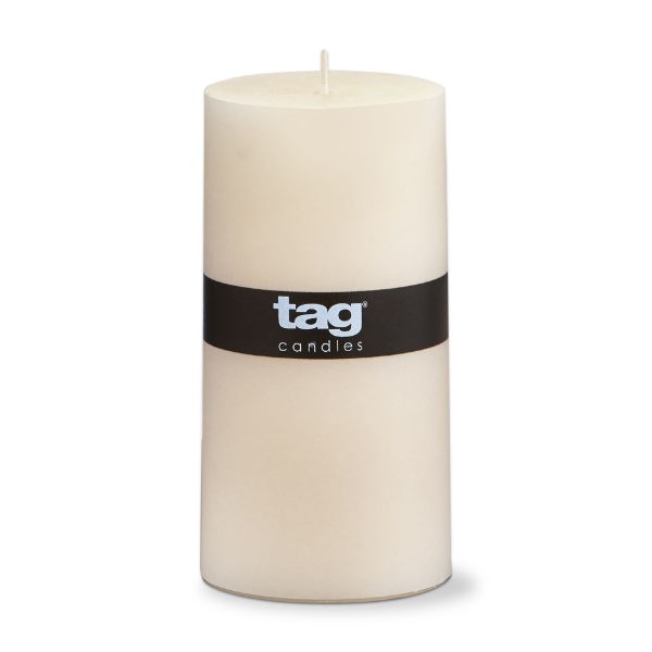 Picture of color studio candle 3x6 - ivory