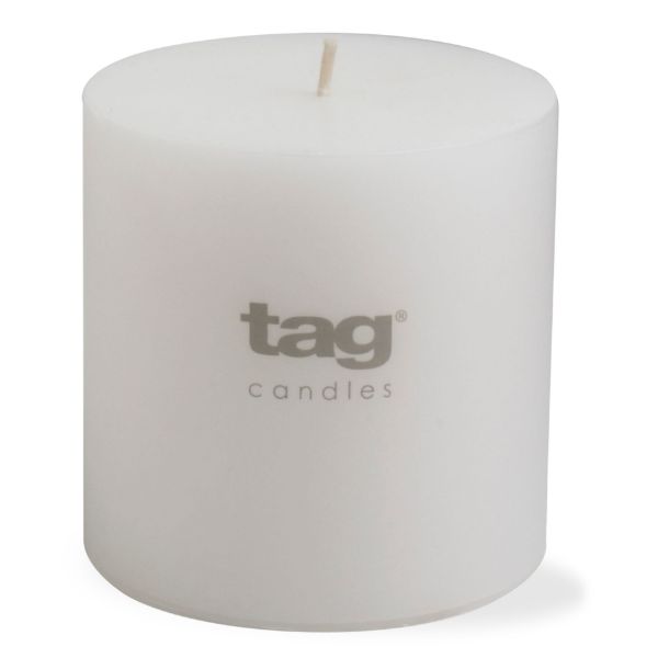 Picture of color studio candle 4x4 - white
