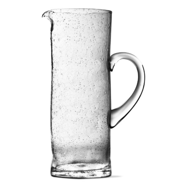 Picture of bubble glass tall pitcher - clear