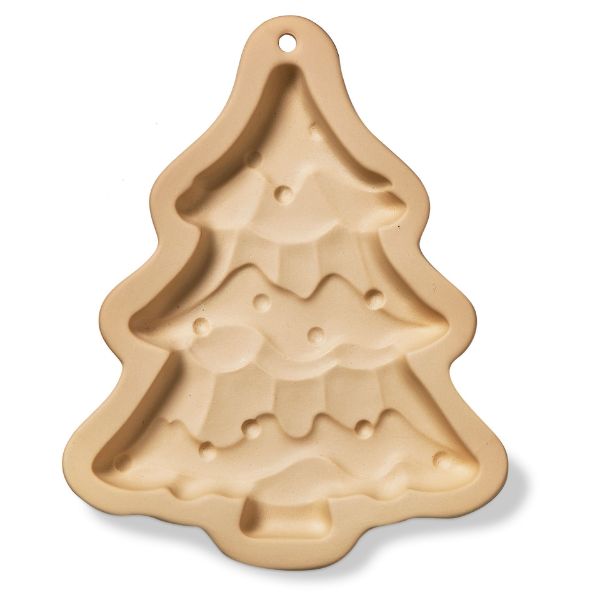 Picture of fir tree cookie mold - natural