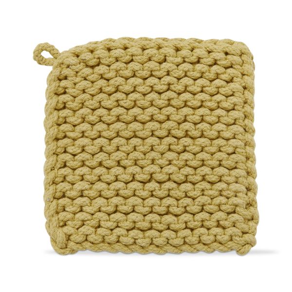 Picture of crochet trivet potholder - honey