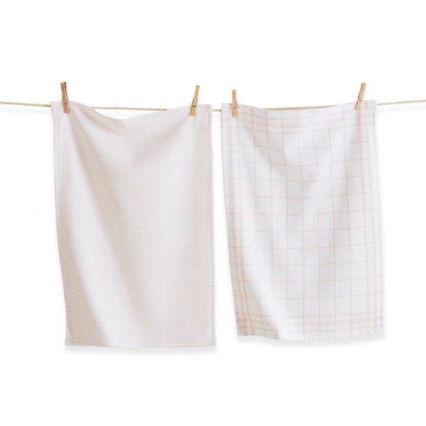 Picture of tag classic terry dishtowel set of 2 - blush